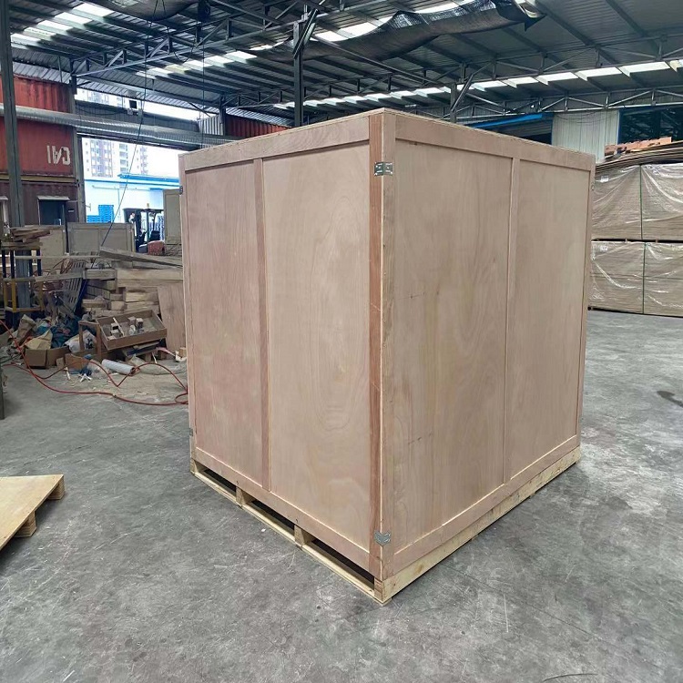 青岛黄岛木箱厂家 大型设备包装 加固底部木方 物美价低图片