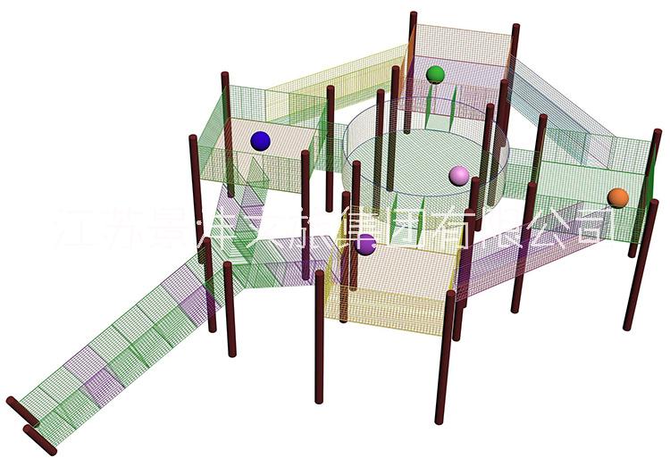 蜂巢魔网 天空之城 高空魔网 魔网蹦床 厂家定制 儿童大型游乐设备 新型儿童游乐设备 幼儿园 户外