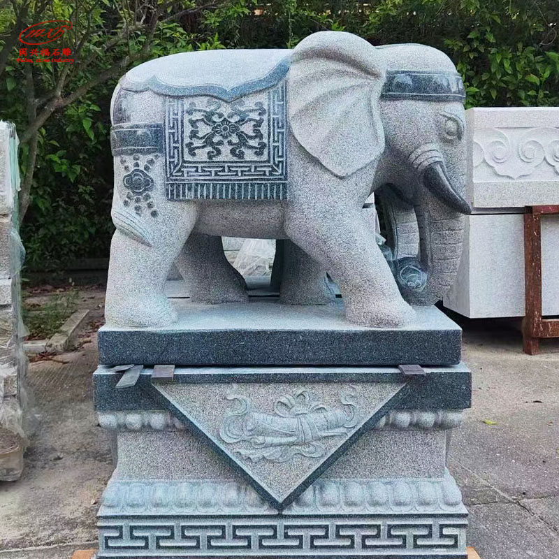 泉州市青石大象动物雕刻厂家