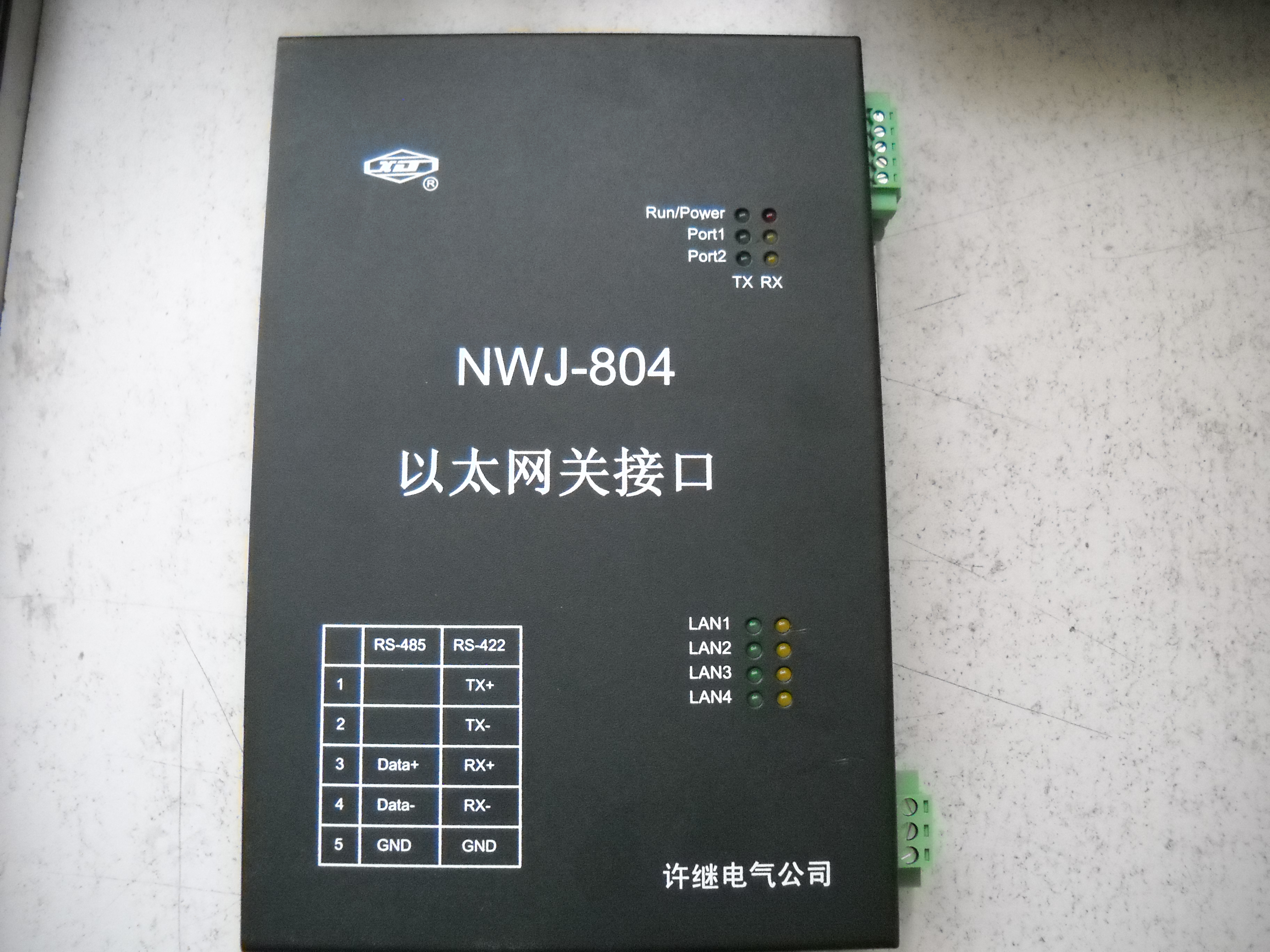 许继 NWJ-804 网关  现货供应