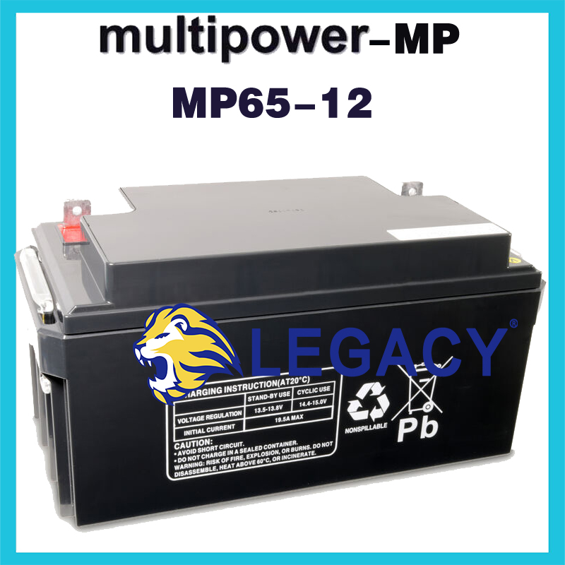 MULTIPOWER蓄电池MPL200-12 - 12V 200AH AGM 电池