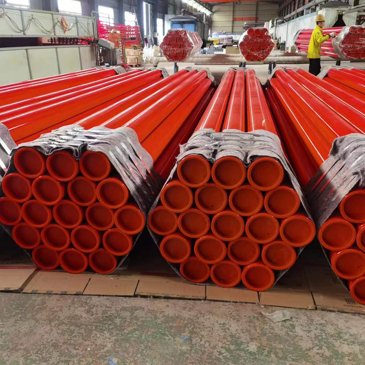 厂家供应涂塑钢管多少钱一米、浙江杭州供应涂塑钢管哪家好、涂塑钢管