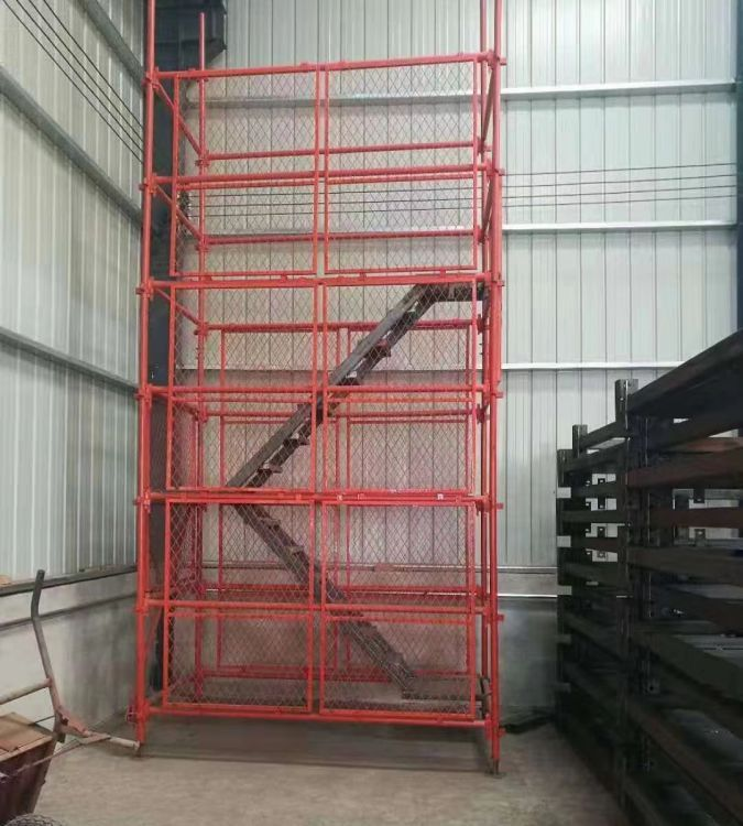 高空作业重型笼梯 安装方便 箱式爬梯梯笼 坚固耐用 鑫达图片