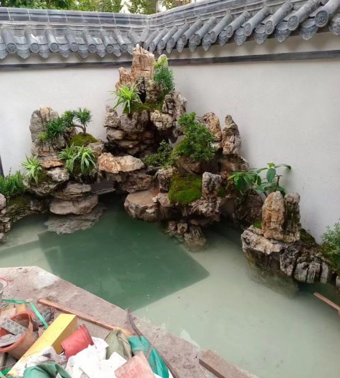 重庆市园林假山厂家园林假山 石材假山流水景观工程 专业设计 市政建设环境美化
