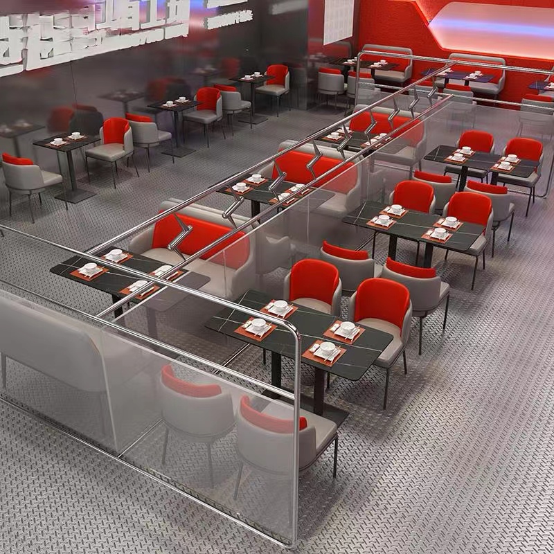 工业风主题餐厅烧烤店烤肉店桌椅组合西餐厅茶餐厅甜品店卡座沙发 卡座沙发餐桌餐椅