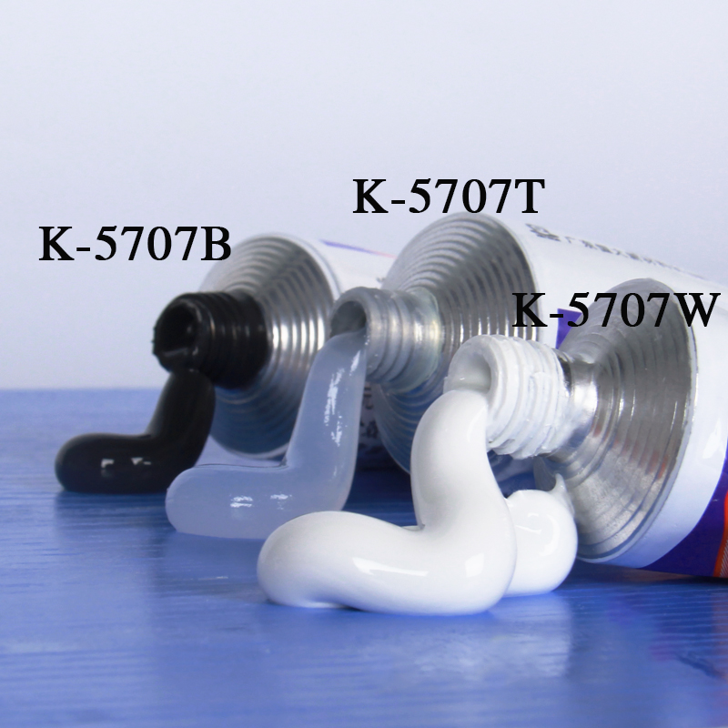 卡夫特K-5707B电子电器用 硅胶胶水，金属塑料玻璃灯具电容传感器粘接密封胶，卡夫特电子胶批发