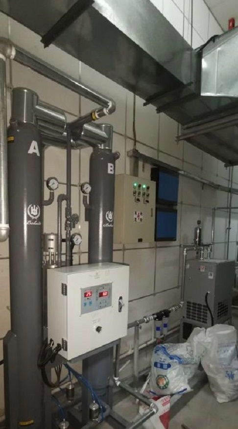 北京市吸附式干燥机厂家博莱特干燥机 无热吸附式干燥机BLA-2WXF 2.5立方处理量