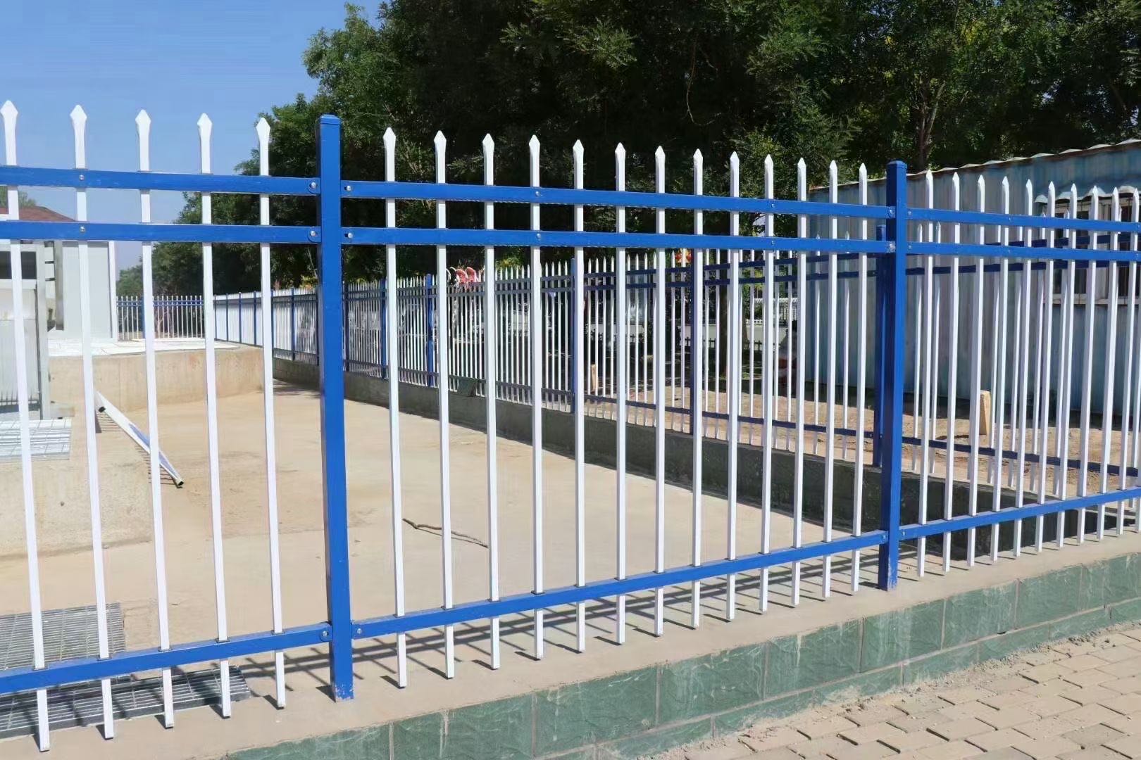 组装外墙防攀爬围栏 小区锌钢护栏组合式隔离喷塑栏杆