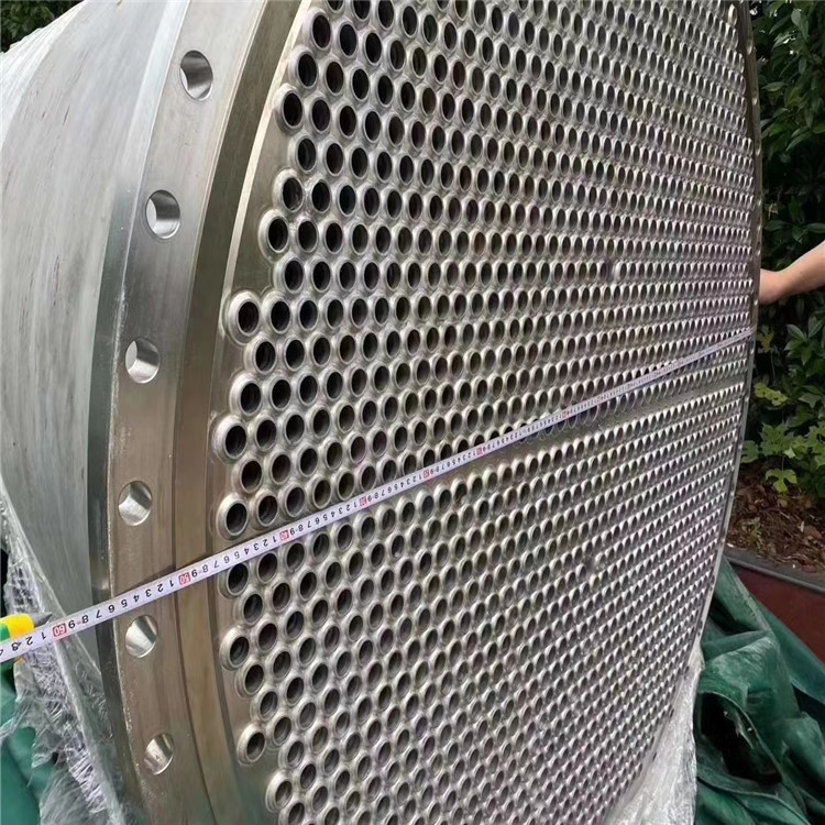 无锡列管冷凝器 316不锈钢材质 碳钢材质 冷凝器图片