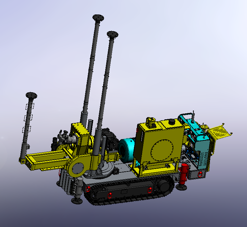 捷图/煤矿用履带式液压坑道钻机ZDY3500LPS有MA证整机可定制
