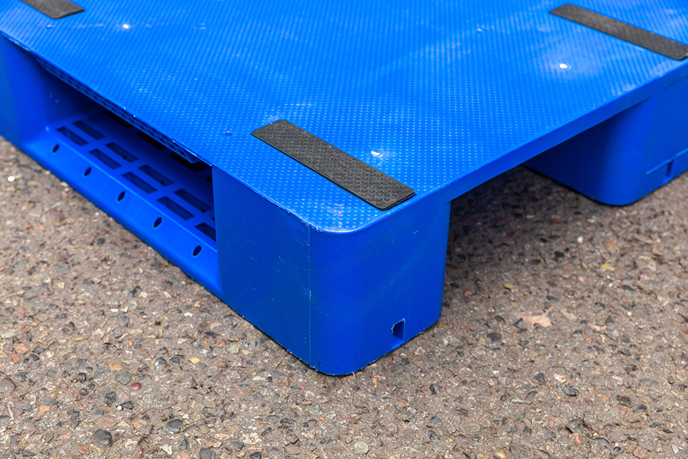 赛普塑料托盘工厂自产现货1.2米川字平板托盘 叉车货架卡板防潮板
