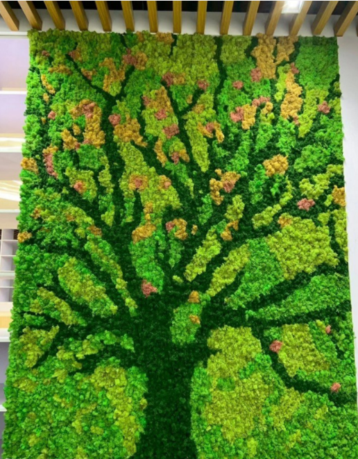 佛山植物外墙室内外植物墙垂直绿化  佛山绿化设计养护服务图片