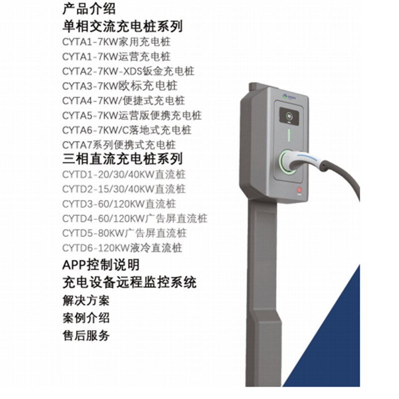 CYTD5-80KW电动汽车直流广告充电桩价格-生产商-批发-安装