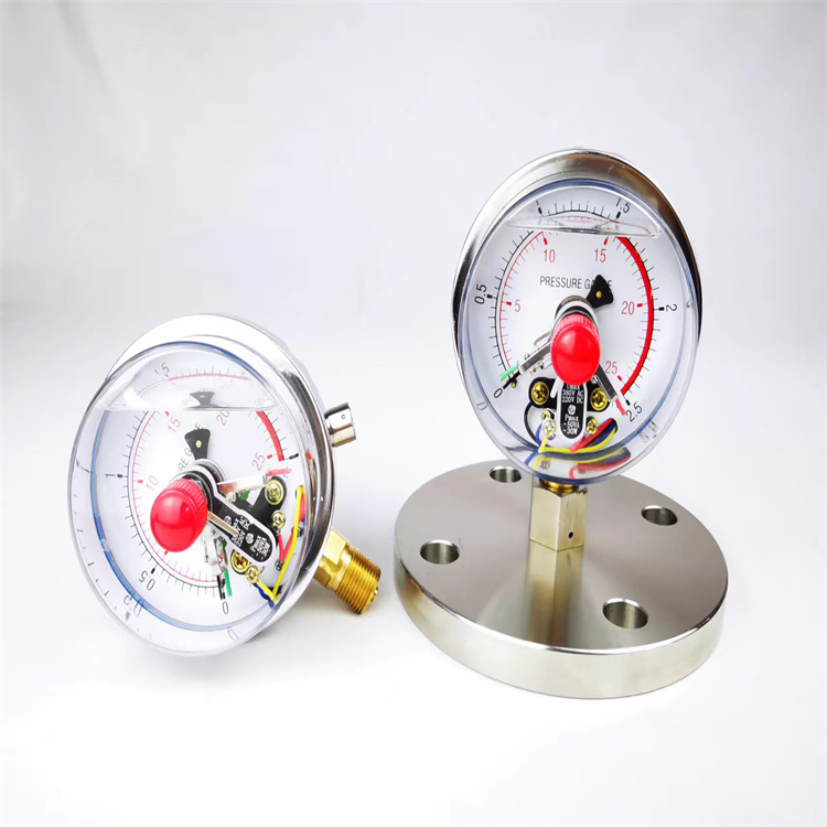 工业防爆不锈钢压力表高温高压可定制  防爆不锈钢压力表