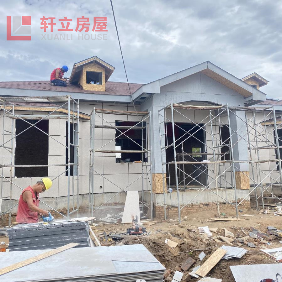 邢台轻钢别墅生产厂家 农村自建轻钢结构房屋设计施工