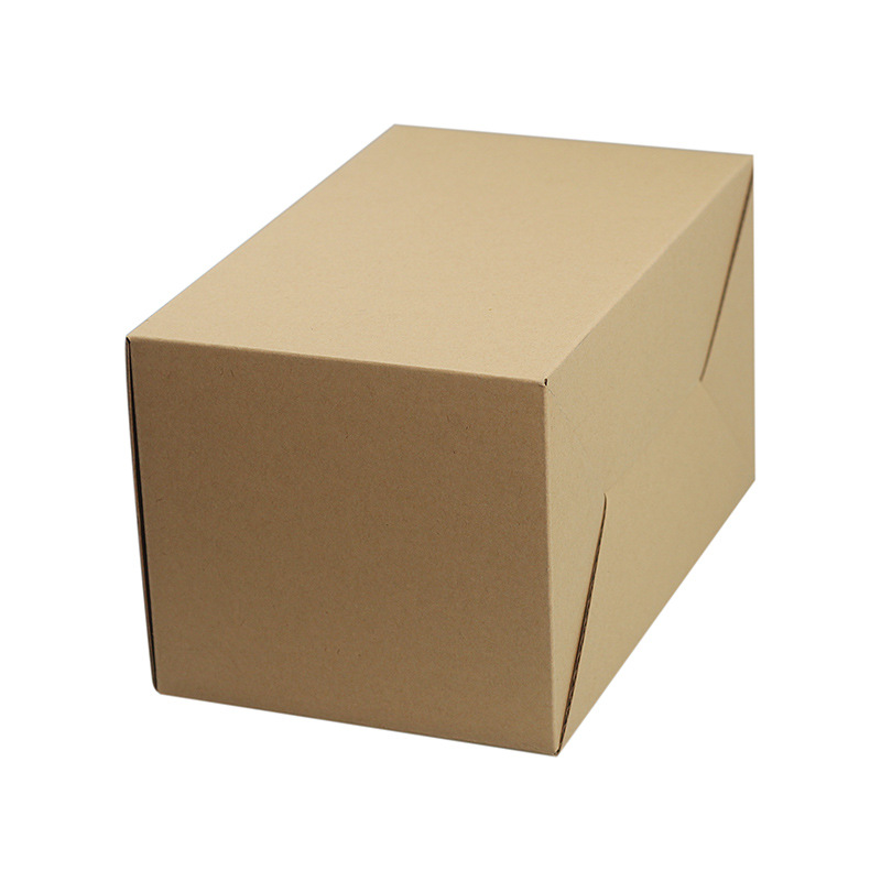 牛皮纸包装盒折叠礼物包装纸盒批发彩色通用产品包装纸盒子供应
