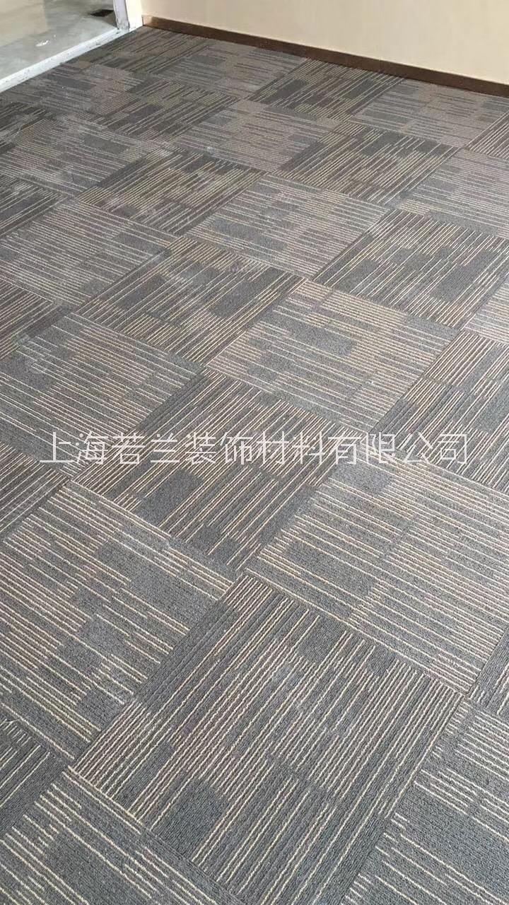 上海尼龙方块地毯 方块地毯定制厂家图片