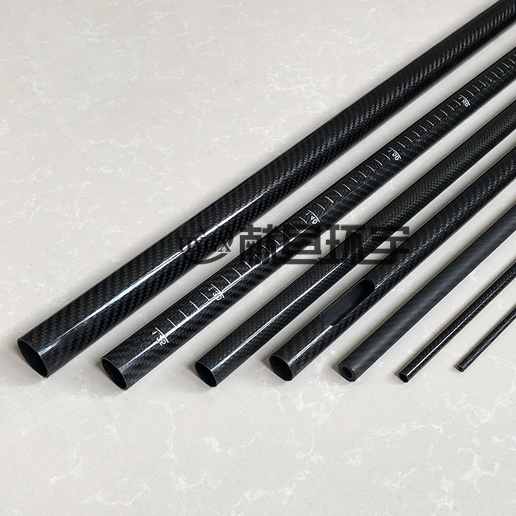 碳纤维圆管 高强度3K碳纤维管 卷管多种规格 碳纤维圆管  高强度3K碳纤维管