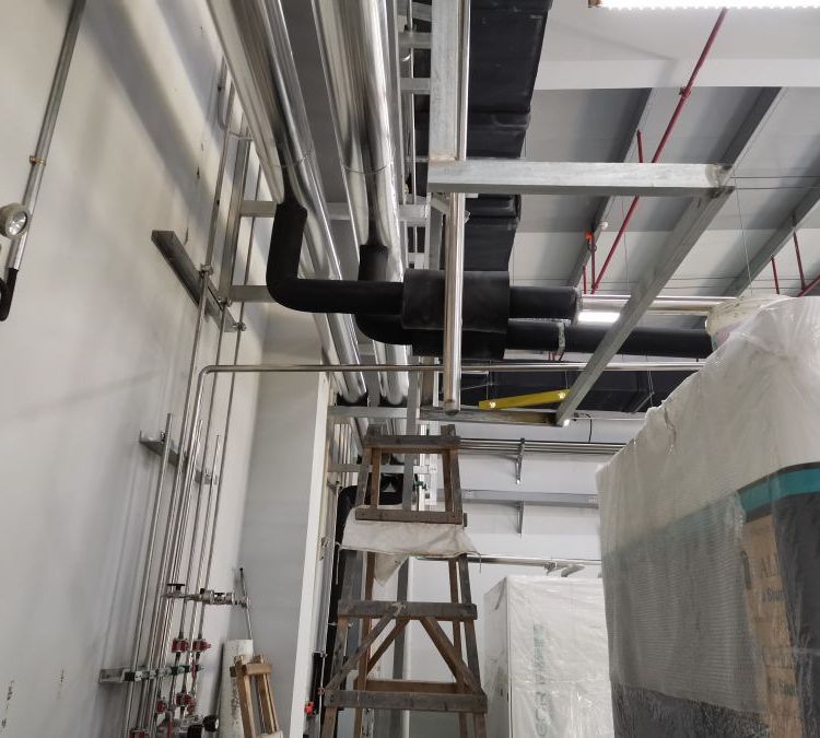 空调冷冻冷却水管系统 管径选型 保温管道改造 空调机房安装  空调水管安装