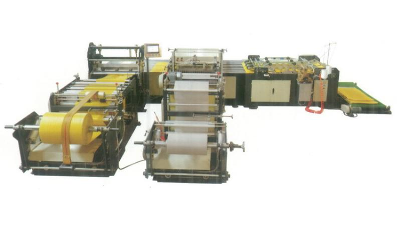 安徽恒瑞克机械设备编织袋自动切缝（套袋）机编织袋切缝设备19956612032