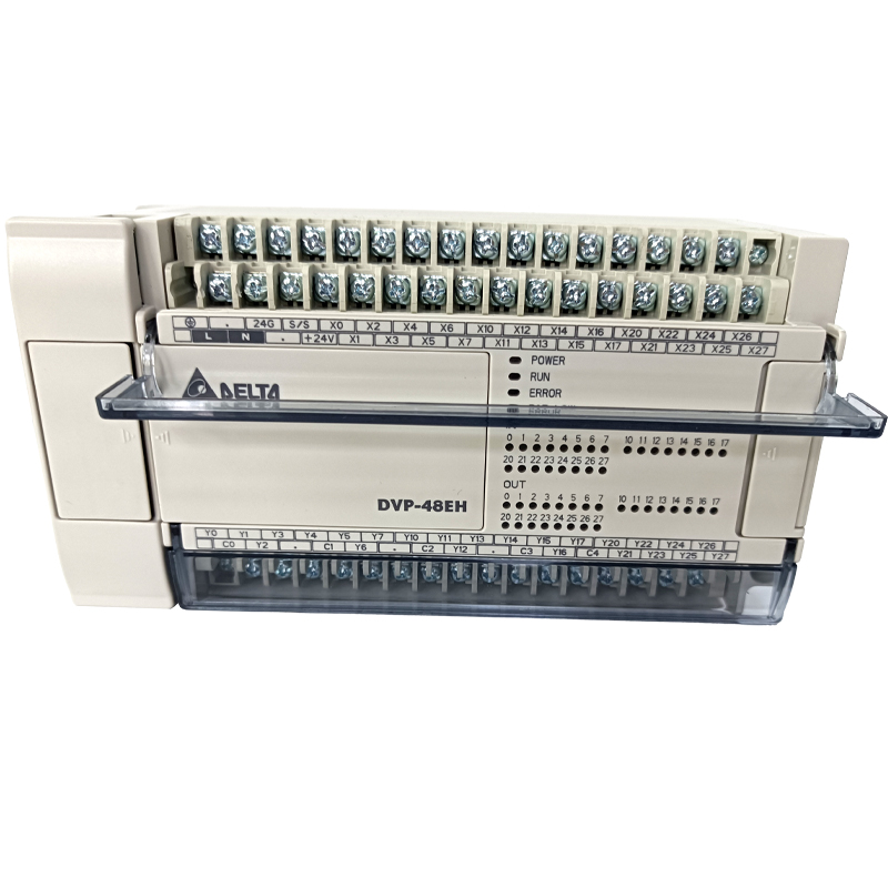 台达 PLC主机 可编程控制器  DVP48EH高抗干扰省配线响应多种应用