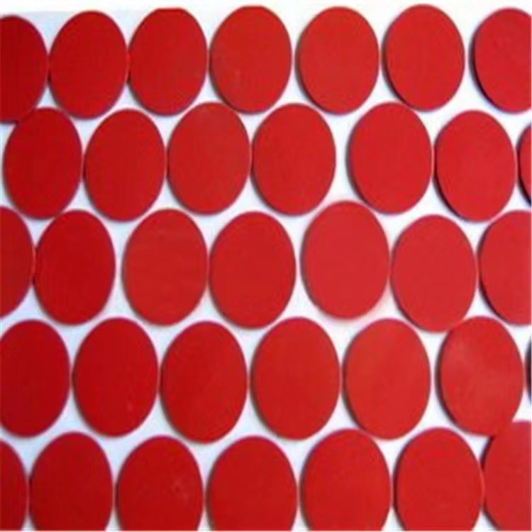 厂家供应红色EVA泡棉脚垫 防滑减震海绵胶垫 彩色EVA硅胶垫片冲型图片