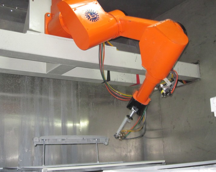 科瑞斯吊挂式喷涂机器人喷涂设备厂家批发