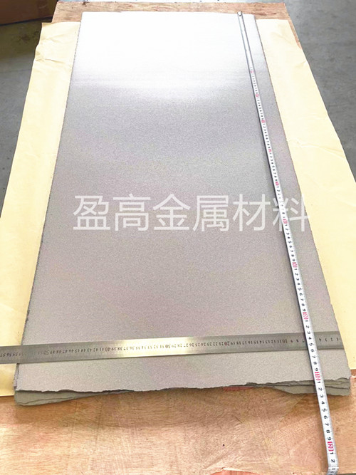 高精滤孔轧制型钛烧结板 多孔钛板