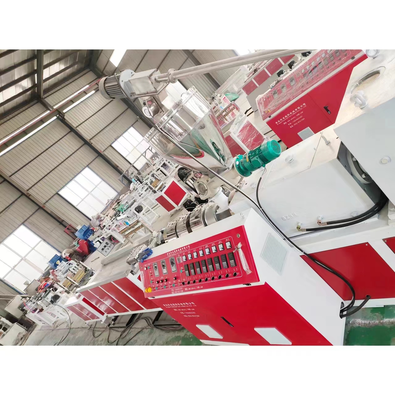 青岛科成塑机供应PPR管材生产线设备保修一年