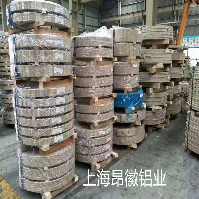 上海铝带分条厂 厚度1.85铝卷材质5052软态