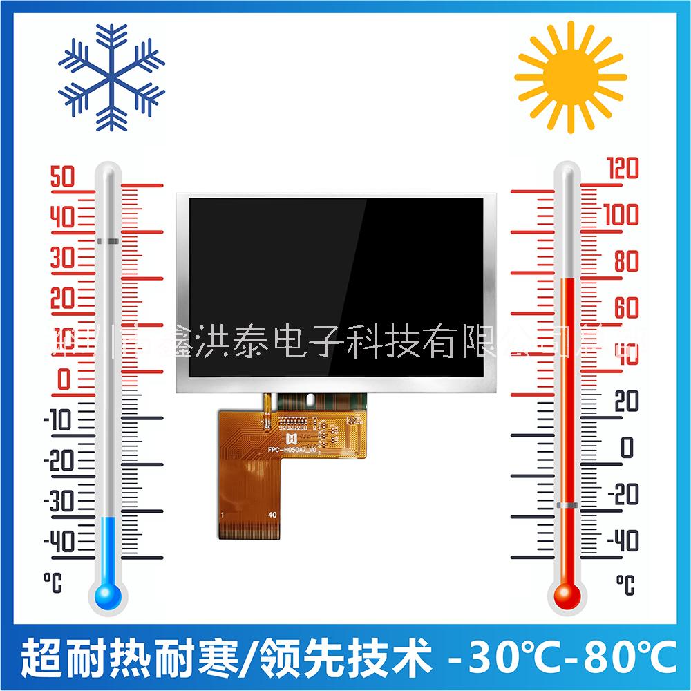 5.0寸TFT模组/800*480分辨率/HDMI VGA接口/工业级  TFT彩屏LCD