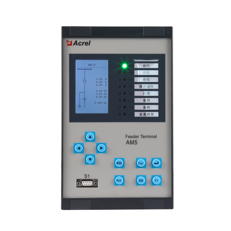安科瑞AM5微机保护测控装置 线路/配电变/电动机/备自投/电容器 保护图片