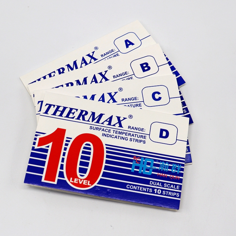 测温纸10D：188-249度英国TMC温度热敏试纸 THERMAX温度纸   江苏苏州测温纸  苏州测温纸价格