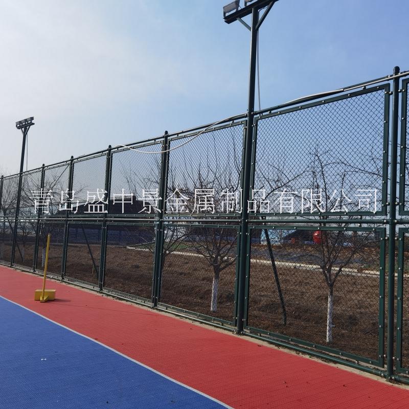 球场围栏体育场铁丝网足球场护栏勾花网操场隔离防护网篮球围网