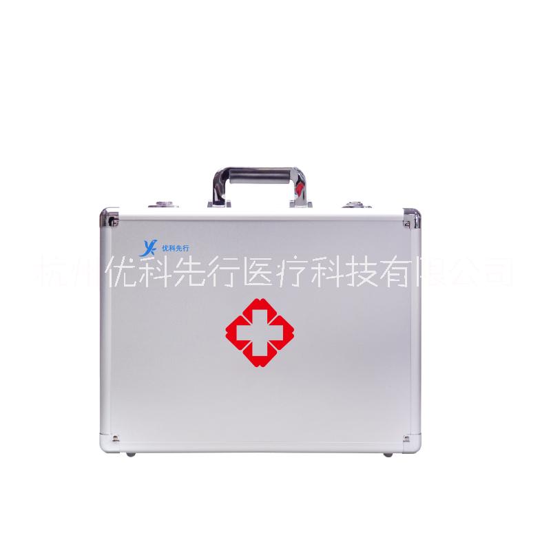 优科先行安全生产医药箱套装综合手提应急箱出诊箱企业药箱YK-L004 急救箱手提型图片