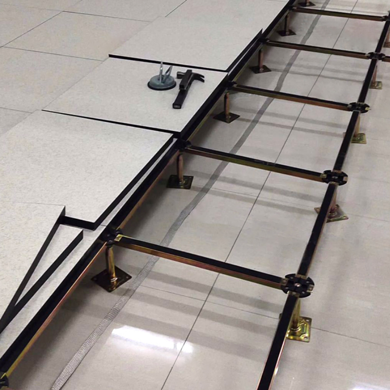 硫酸钙防静电地板 办公楼架空活动 鑫双威厂家批发 提供物流和安装