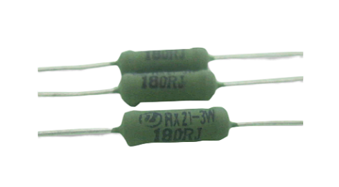 原厂大批量供应0.25W RX21被漆线绕电阻器 绿漆/绿色绕线电阻器