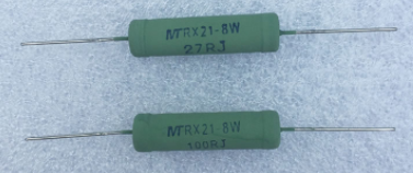 厂家定制10W RX21绕线电阻 绿色被漆电阻 绕线熔断电阻器