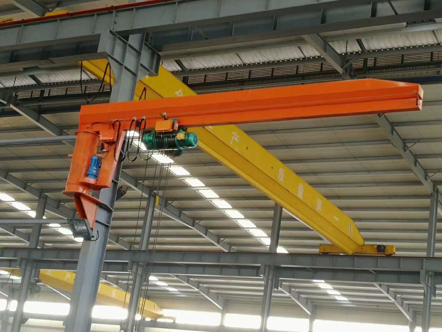 定柱式悬臂起重机厂家单臂吊 360度定柱式悬臂起重机
