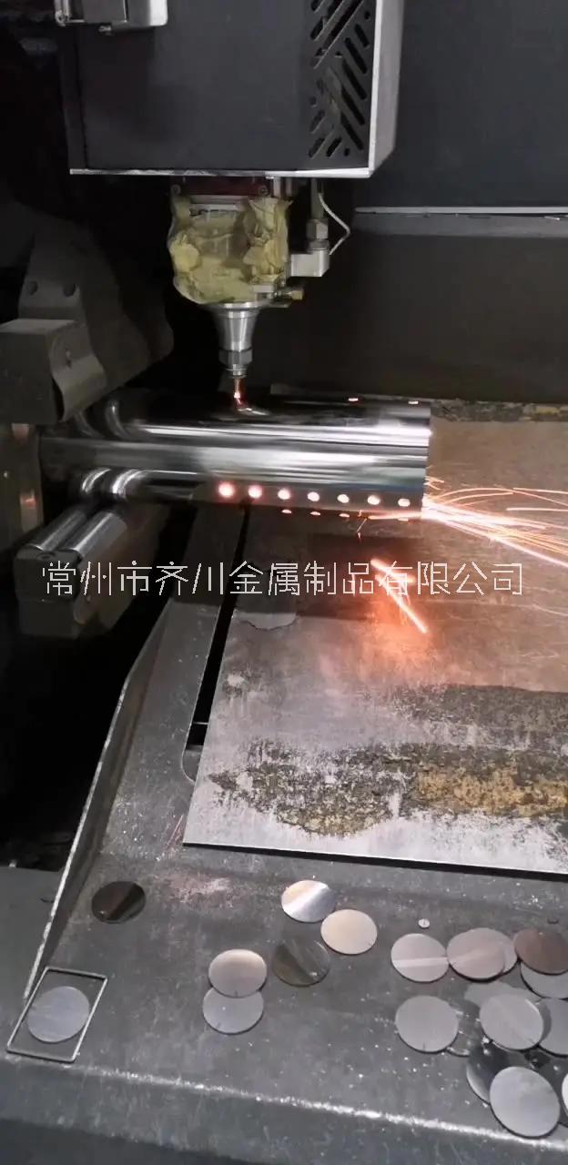 常州儒林镇黄铜紫铜铁板不锈钢板激光切割加工定制激光切管机图片