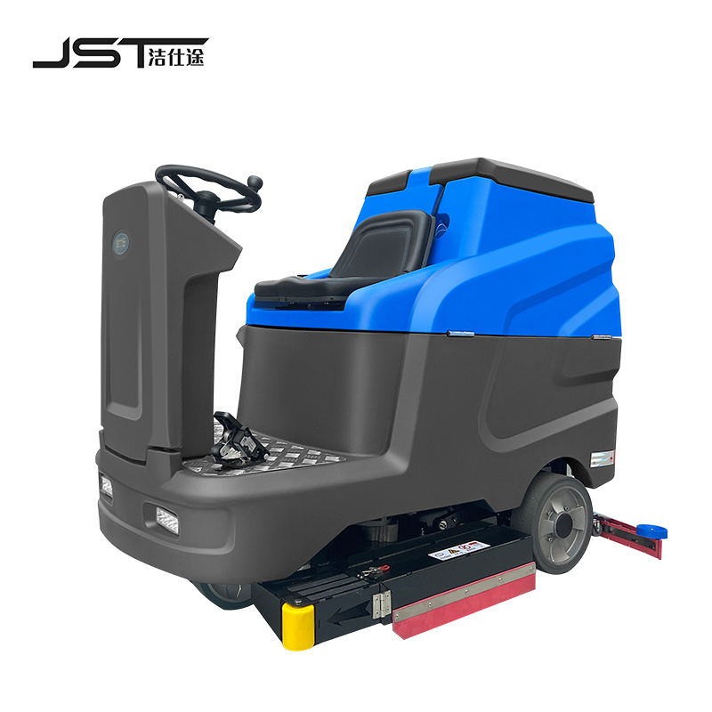 洁仕途工厂洗地机驾驶式洗地车工业商场电动商用擦地机刷地机包邮  洁仕途洗地机JST-1100