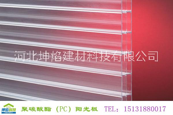 阳光板 聚碳酸酯阳光板 中空阳光板图片