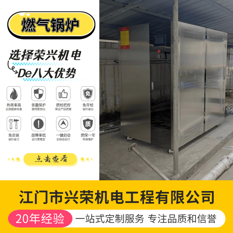 广州燃气锅炉批发、价格、生产商、定制、多少钱图片