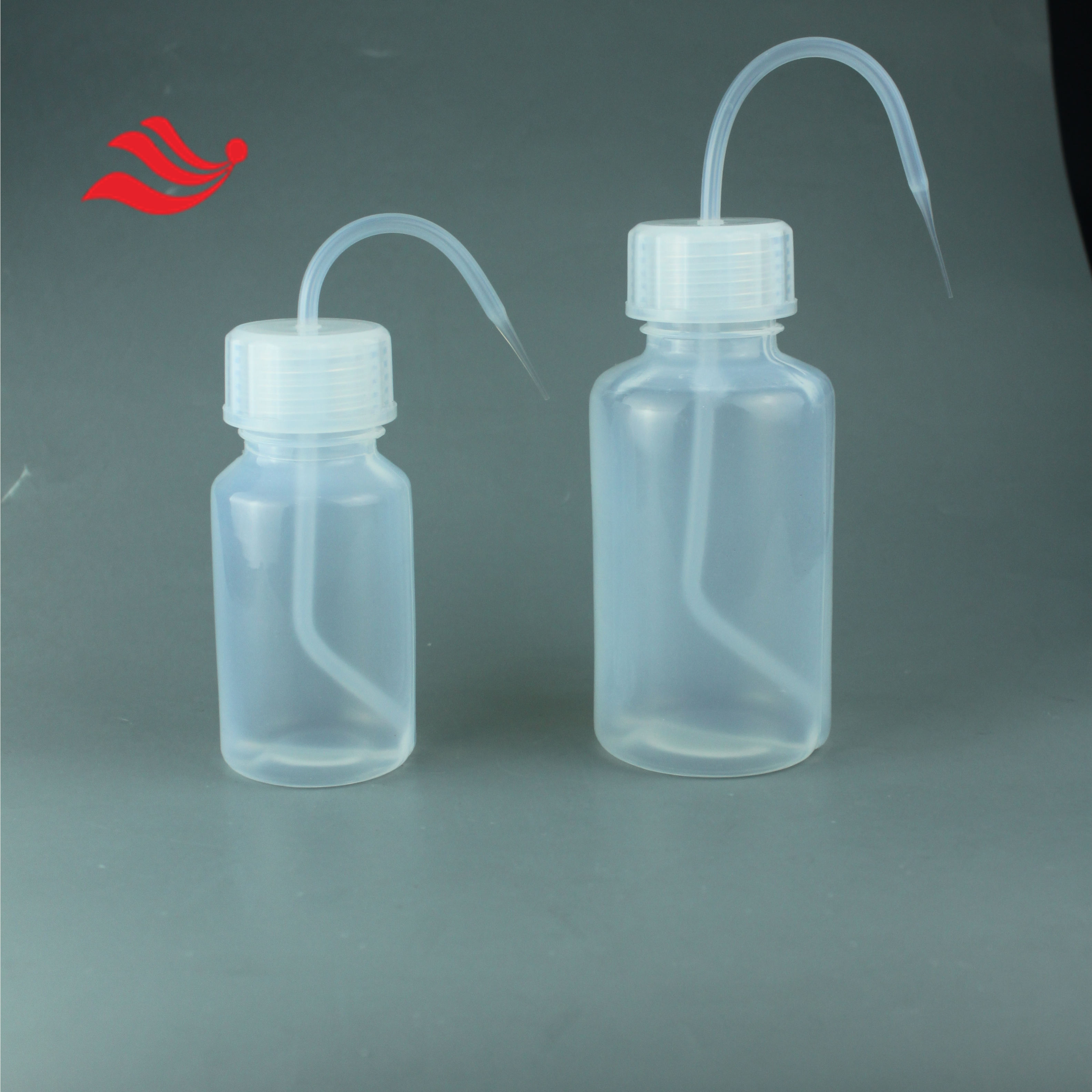 BZH鹅颈PFA洗瓶一体成型清洗瓶定量转移液体尖嘴瓶