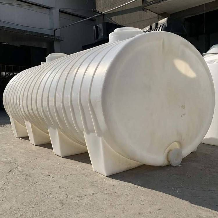 武汉供应15吨卧式塑料储罐 消防储存水罐 加厚型耐酸碱耐腐蚀
