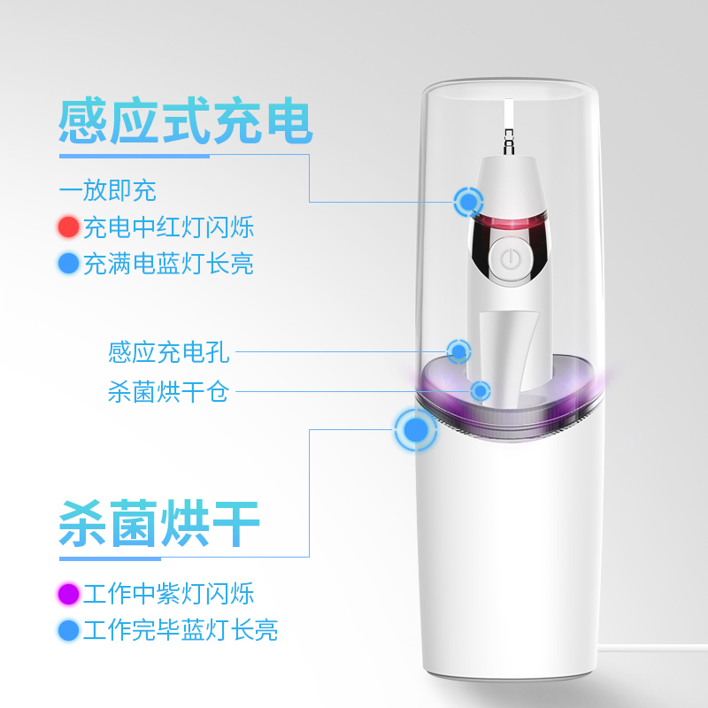 深圳电动牙刷厂家批发定制代工贴牌OEM/ODM 低噪音强动力成人牙  UW-01声波振动牙刷