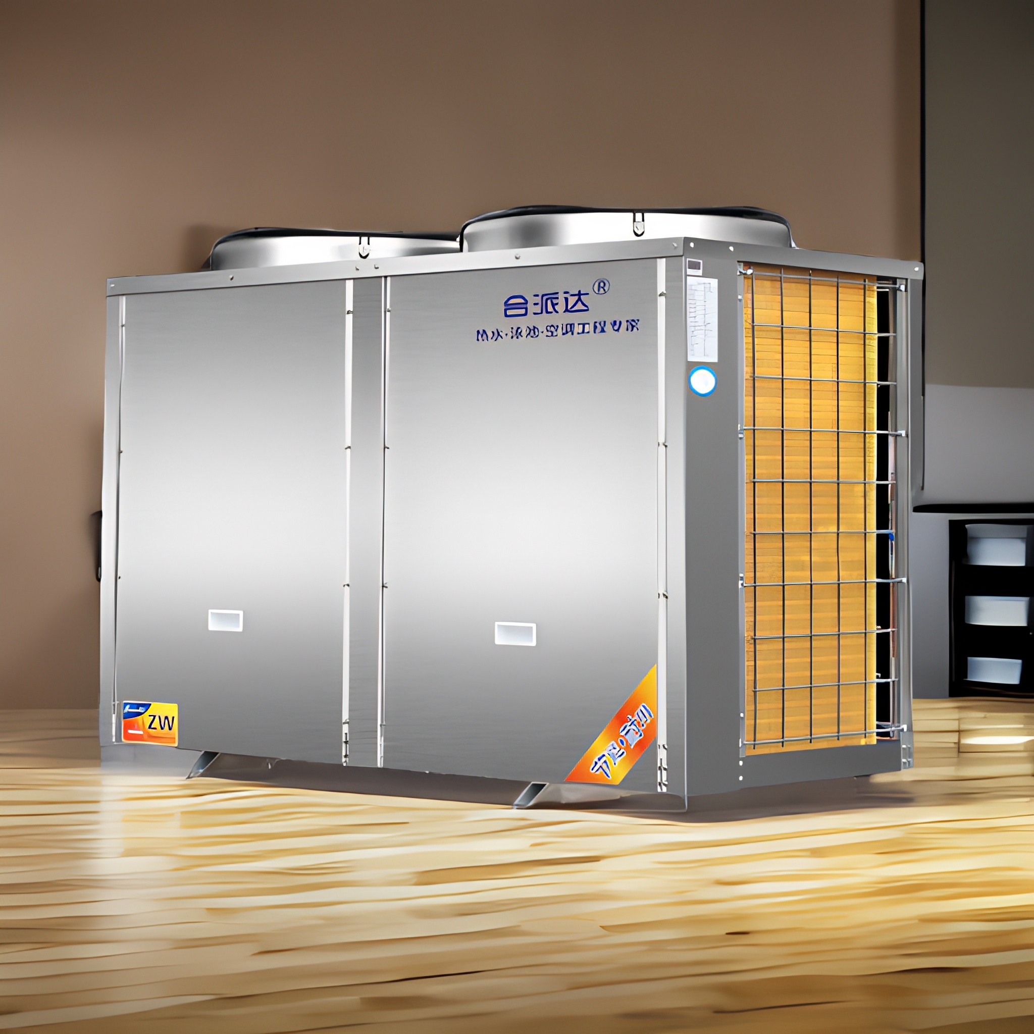 合派达10匹空气能热泵热水器 空气能热泵热水器商用热水系统