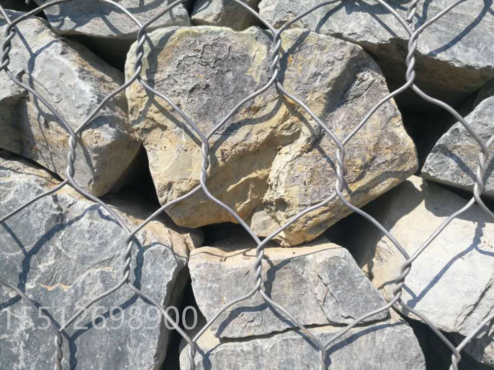 中石石笼网箱 护岸格宾网 格宾石笼网可定制1*1*1尺寸图片