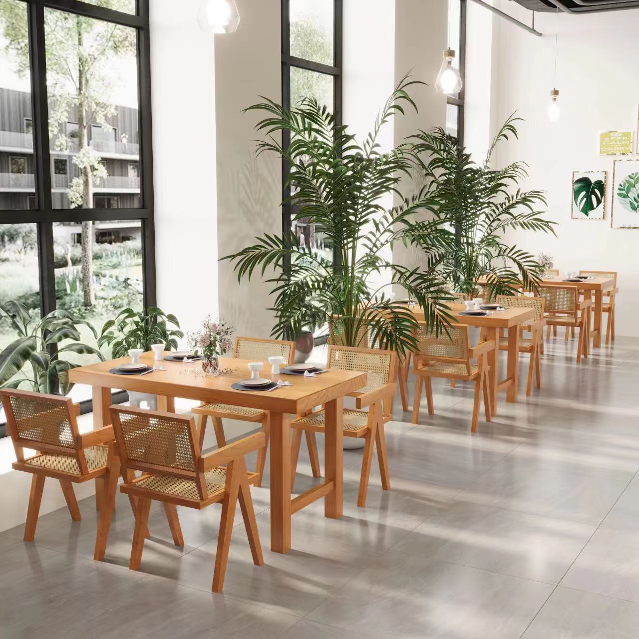 洛阳市餐饮家具定制工厂，实木餐桌椅厂家餐饮家具定制工厂，实木餐桌椅