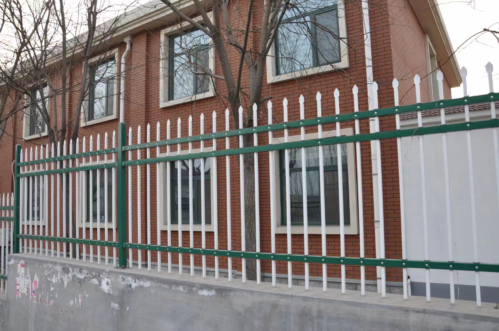 铝艺楼梯护栏 欧式别墅围墙护栏 庭院铝合金花护栏